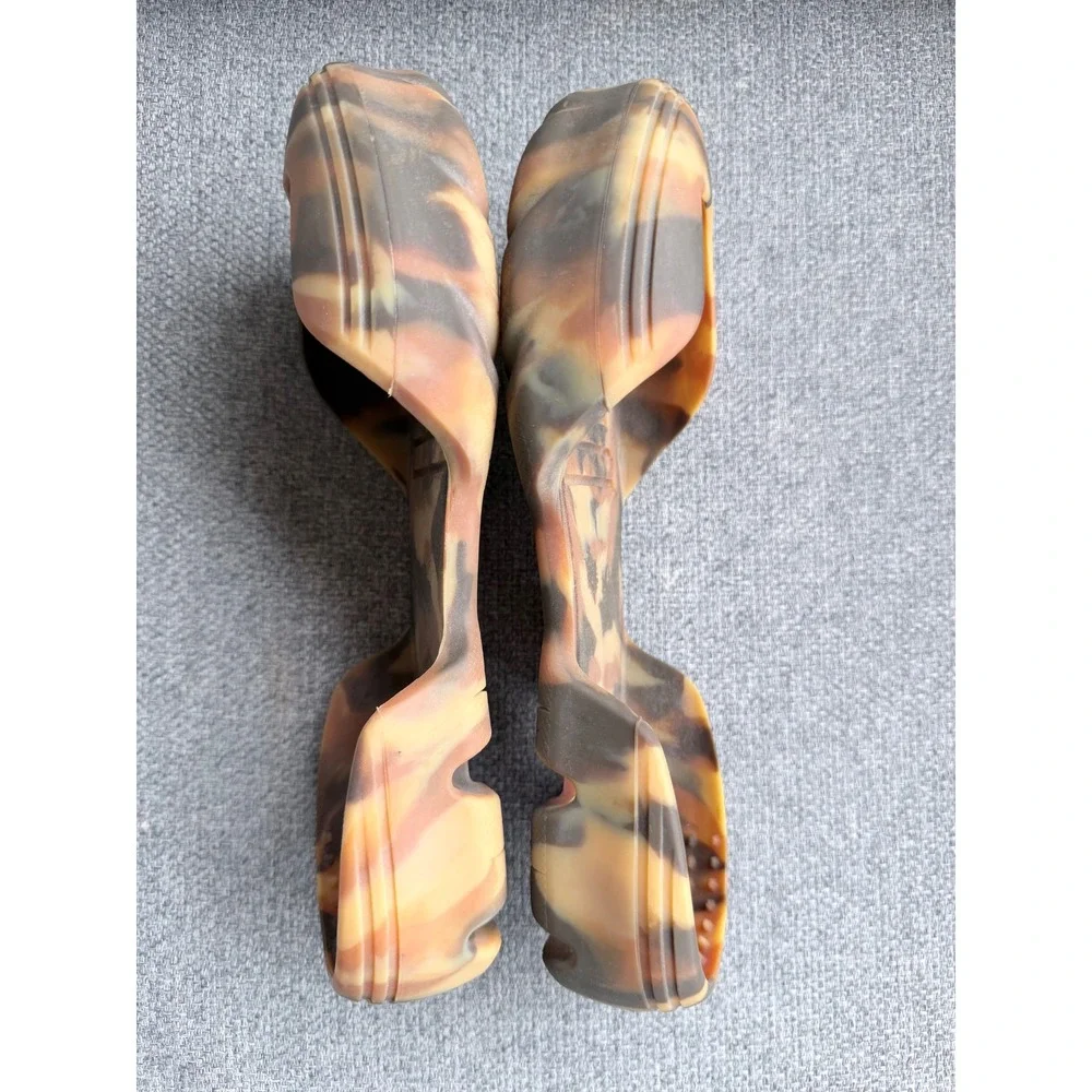 Vans Slip-On Mule TRK Kids 4.5-5 Tortoise Camo Excellent Rubber Water Shoes